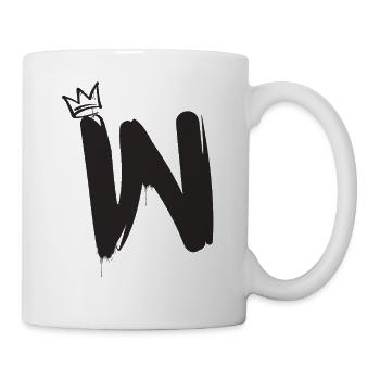 W - Tasse - Weiß - Rechts