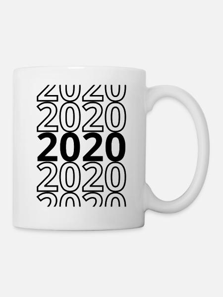 2020 2020 2020 - Tasse - Weiß
