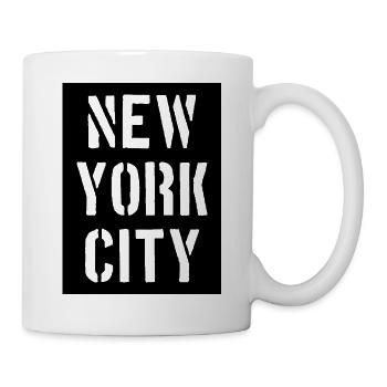 New York City - NYC - Manhattan - Brooklyn - Bronx - Mug - white - Right