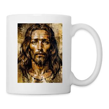 Der leidende Messias - Tasse - Weiß - Rechts