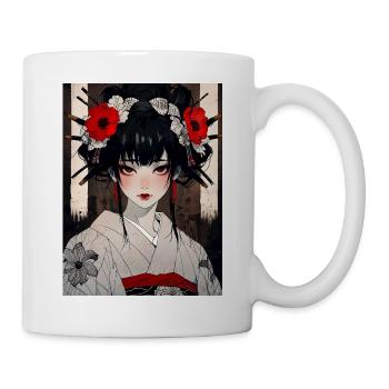 Crimson Blossom: The Geishas Curse - Mug - white - Right