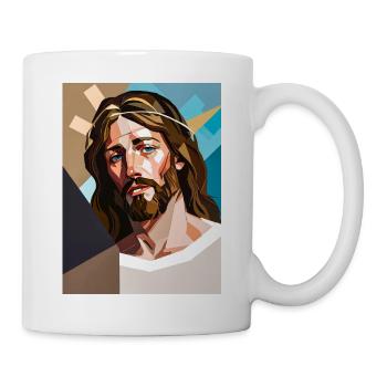 Abstraction sacrée - Mug blanc - blanc - Droite