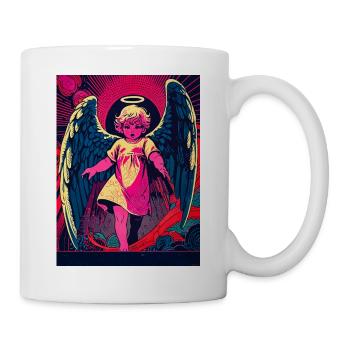 Enfant du cosmos, ailes de l’abîme - Mug blanc - blanc - Droite