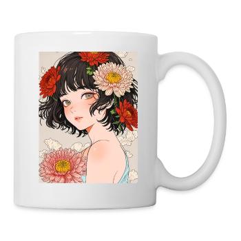 Kirei no Hana - Mug blanc - blanc - Droite