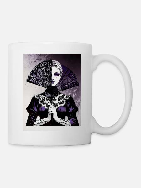 Lace & Lies - Mug - white