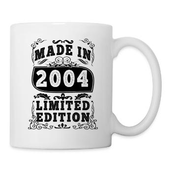 2004 Original 2004 Vintage Vintage Retro Jahrestag - Tasse - Weiß - Rechts
