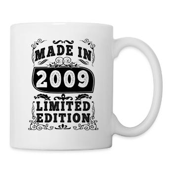 2009 Original 2009 Vintage Vintage Retro anniversa - Mug - white - Right