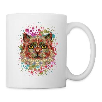 Cat - Mug - white - Right