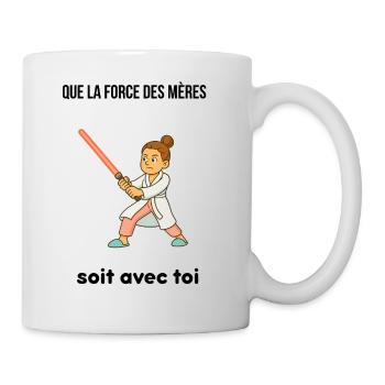 Fête des Mères – Cadeau original - Mug blanc - blanc - Droite