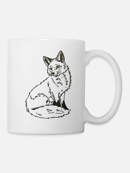 Fox - Mug - white