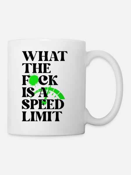 Auto - Tasse - Weiß