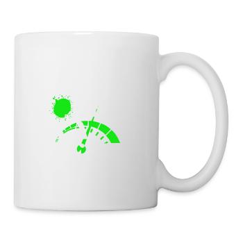 Auto - Tasse - Weiß - Rechts