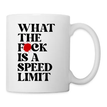 Auto - Tasse - Weiß - Rechts