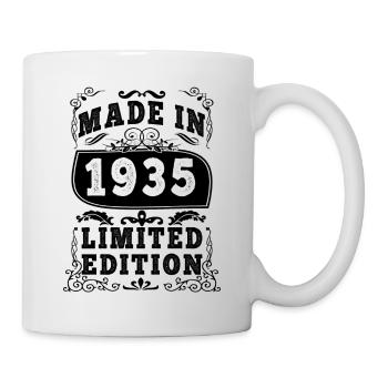 1935 Original 1935 Vintage Vintage rétro anniversa - Mug blanc - blanc - Droite