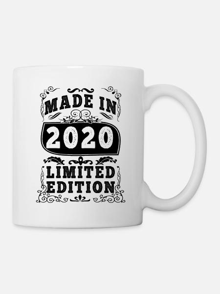 2020 Original 2020 Vintage Vintage Retro Jahrestag - Tasse - Weiß