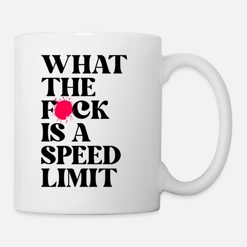Auto - Tasse - Weiß