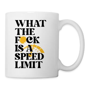 Auto - Tasse - Weiß - Rechts