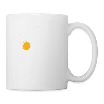 Voiture - Mug blanc - blanc - Droite