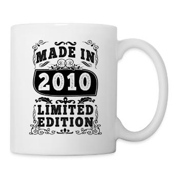 2010 Original 2010 Vintage Vintage Retro Jahrestag - Tasse - Weiß - Rechts