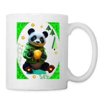 Cyber Lemon Panda - Tasse - Weiß - Rechts