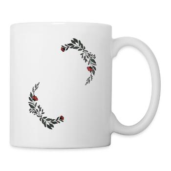 Buchstabe A - Tasse - Weiß - Rechts