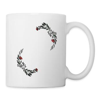 Buchstabe C - Tasse - Weiß - Rechts