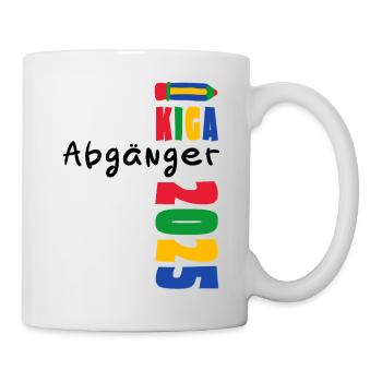 Kindergarten Abgänger 2025 - Abschied KIGA - Tasse - Weiß - Rechts