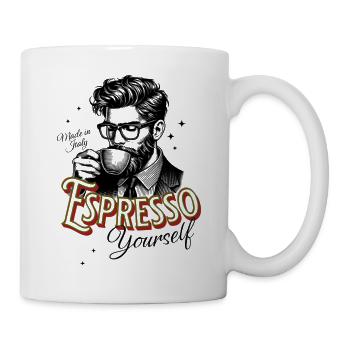 Espresso selber machen - Tasse - Weiß - Rechts