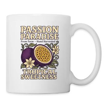 Vintage Fruit Stand Passion Fruit - Mug blanc - blanc - Droite