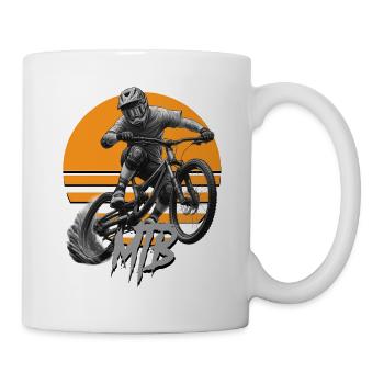 MTB bike - Tasse - Weiß - Rechts