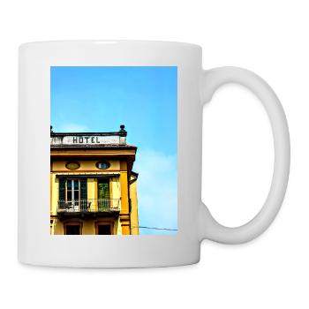 Hotel 50er - Tasse - Weiß - Rechts