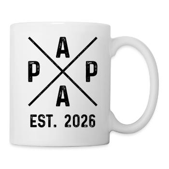 Papa Est. 2026 - Mug - white - Right