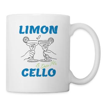 Limoncello – Design « La Dolce Vita » - Mug blanc - blanc - Droite