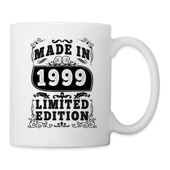 1999 Original 1999 Vintage Vintage Retro Jahrestag - Tasse - Weiß - Rechts