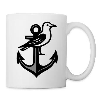Anchor Seagull - Mug - white - Right