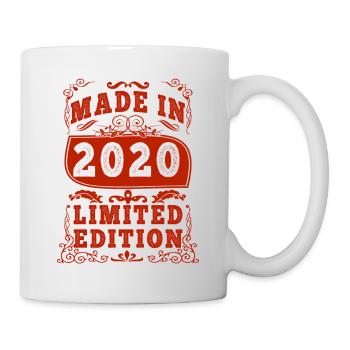 2020 anniversaire 2020 né en 2020 anniversaire - Mug blanc - blanc - Droite