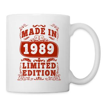 1989 Birthday 1989 Born in 1989 Birthday - Mug - white - Right