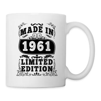 1961 Original 1961 Vintage Vintage rétro anniversa - Mug blanc - blanc - Droite