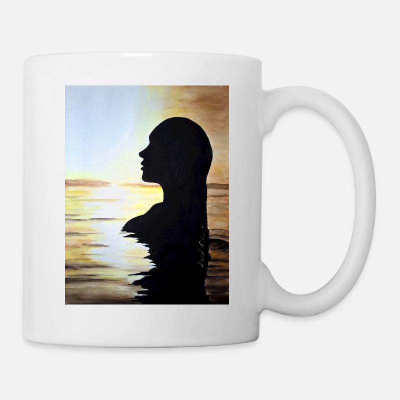 Begegnung - Tasse - Weiß