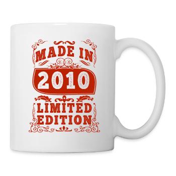 2010 Birthday 2010 Born In 2010 Birthday - Mug - white - Right