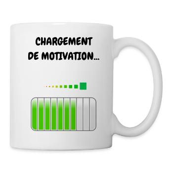MOTIVIERENDE BELASTUNG - Tasse - Weiß - Rechts