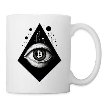 Zukunftscode: Bitcoin - Tasse - Weiß - Rechts