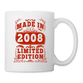 2008 Birthday 2008 Born In 2008 Birthday - Mug - white - Right