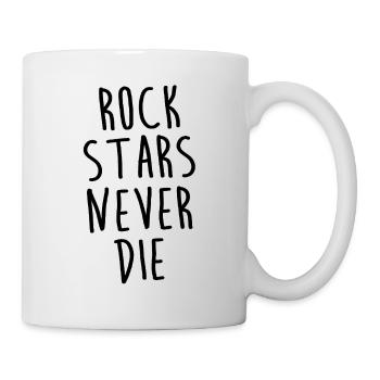 Les rock stars ne meurent jamais - RockNRoll - Mug blanc - blanc - Droite