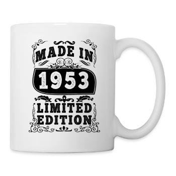 1953 Original 1953 Vintage Vintage Retro Jahrestag - Tasse - Weiß - Rechts