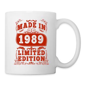 1989 Birthday 1989 Born in 1989 Birthday - Mug - white - Right