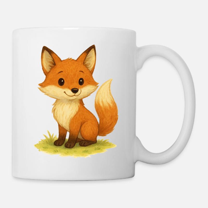fuchs - Tasse - Weiß