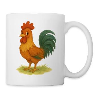 Coq Coq - Mug blanc - blanc - Droite