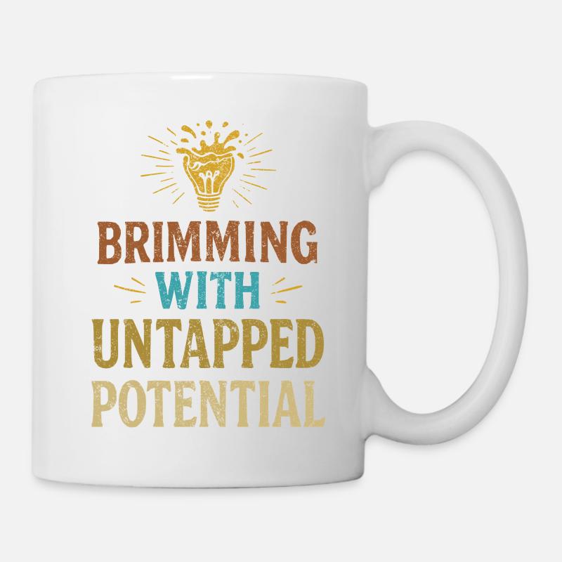 Motivational Message for Ambitious Inspirational Design - Mug - white