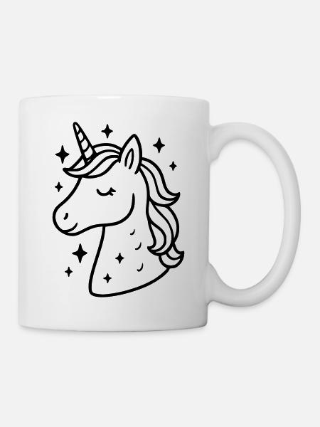 The Enchanted Unicorn - Mug - white